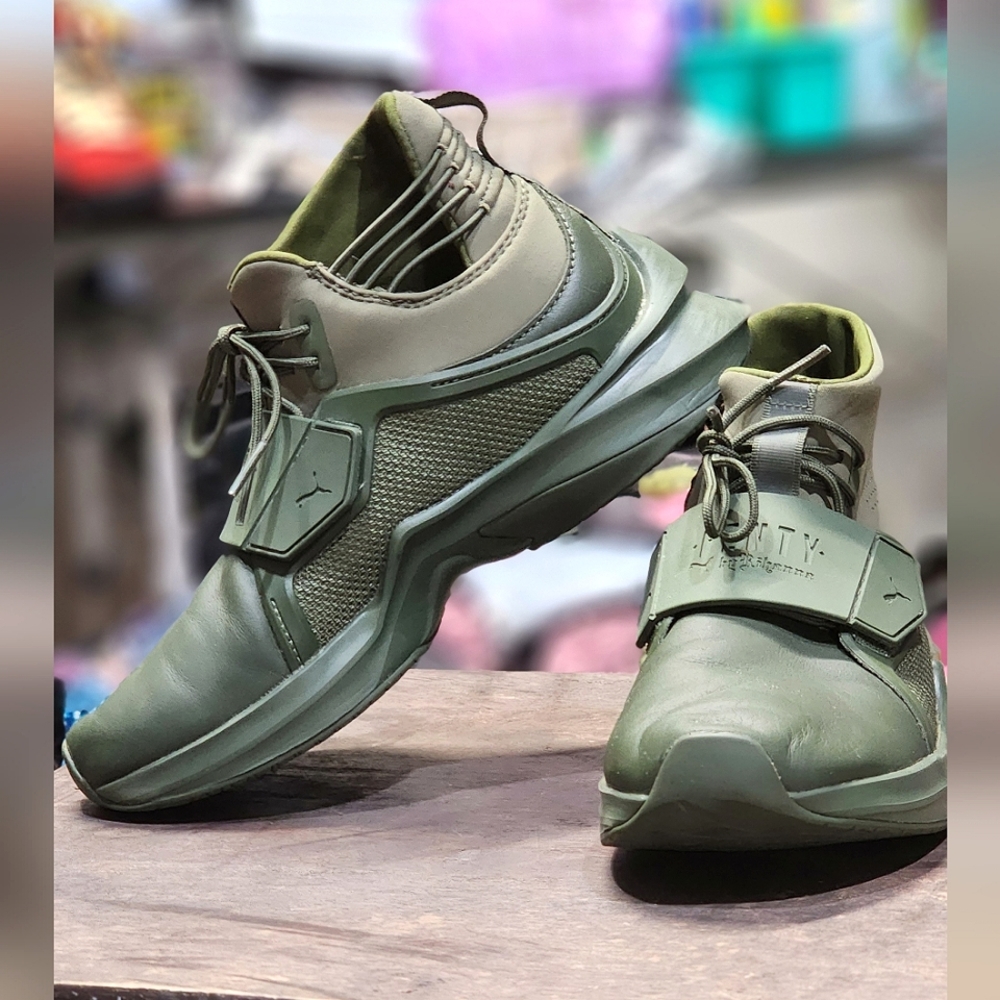 Puma Fenty leather sneakers